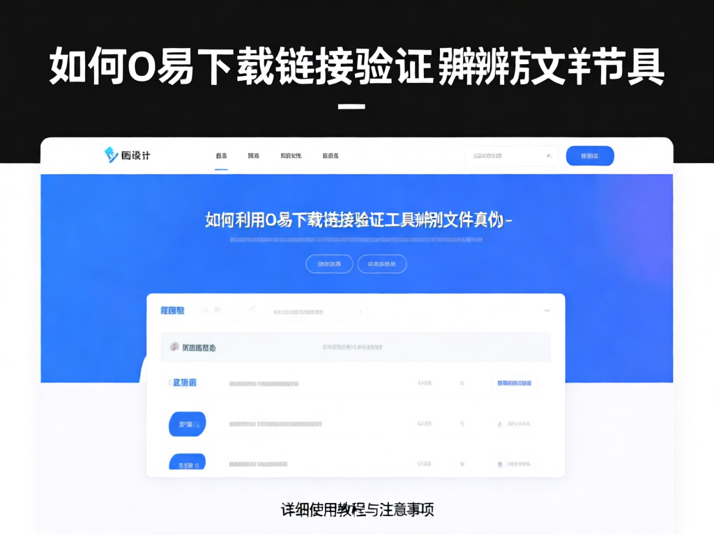 O易工具验证流程示意图